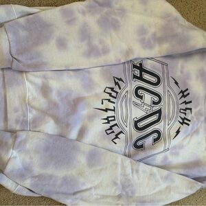 AC/DC Lavender Tie-Dye Hoodie